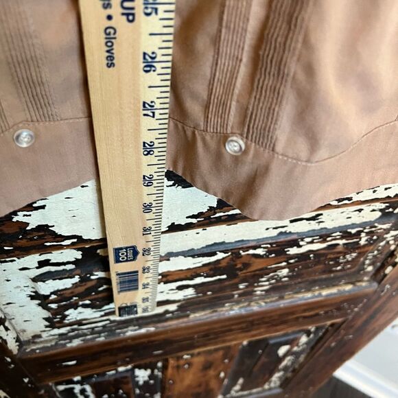 Men’s Vintage La Gloria patch Cuban cigar Tabaquero button down. Size L - Picture 6 of 9